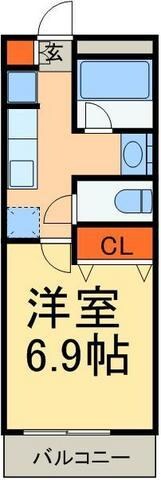 リリックコート北越谷の物件間取画像