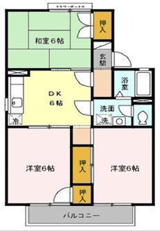 エスティーコーポの物件間取画像