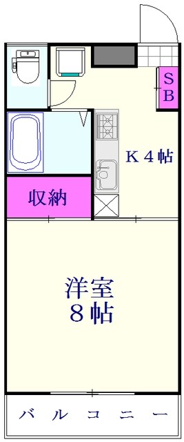 オアシス光の物件間取画像