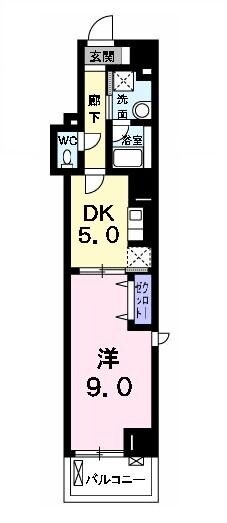 ミッド　ヴィラ　レジデンスの物件間取画像