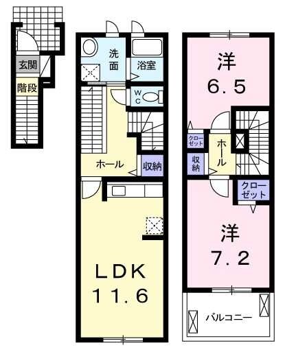 ジュエルの物件間取画像