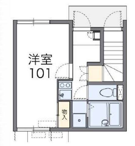 レオネクストサトハイツの物件間取画像