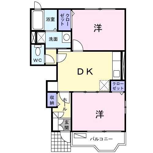 オアシス・サワーの物件間取画像