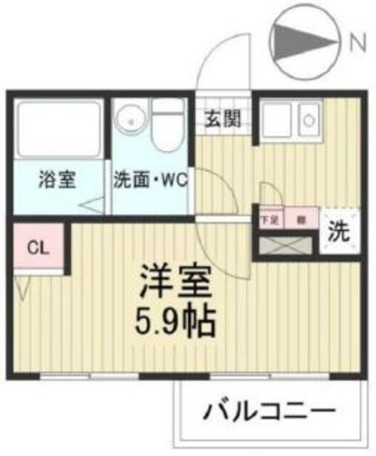 ブルーム浦和元町の物件間取画像