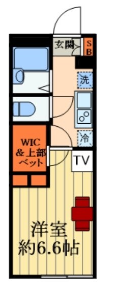 レオパレスＷＡＫＯ　３　　の物件間取画像