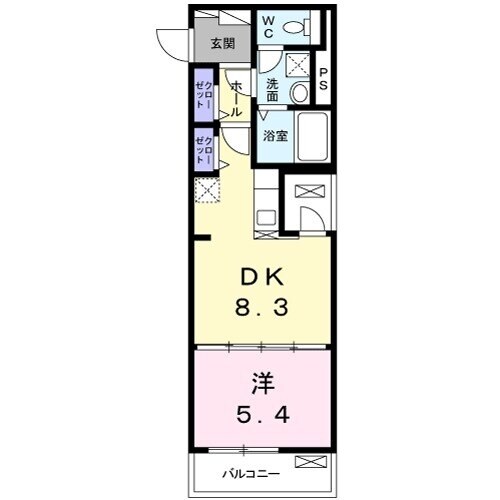 ペルルの物件間取画像