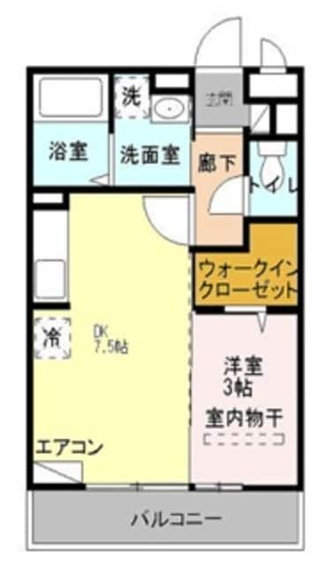 アエル大宮三橋の物件間取画像