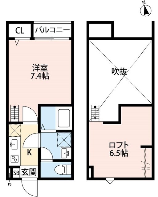 スリジエ　大宮の物件間取画像