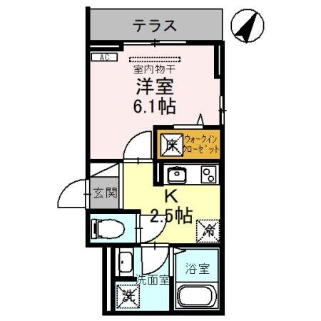 ノーブルパレス南浦和の物件間取画像