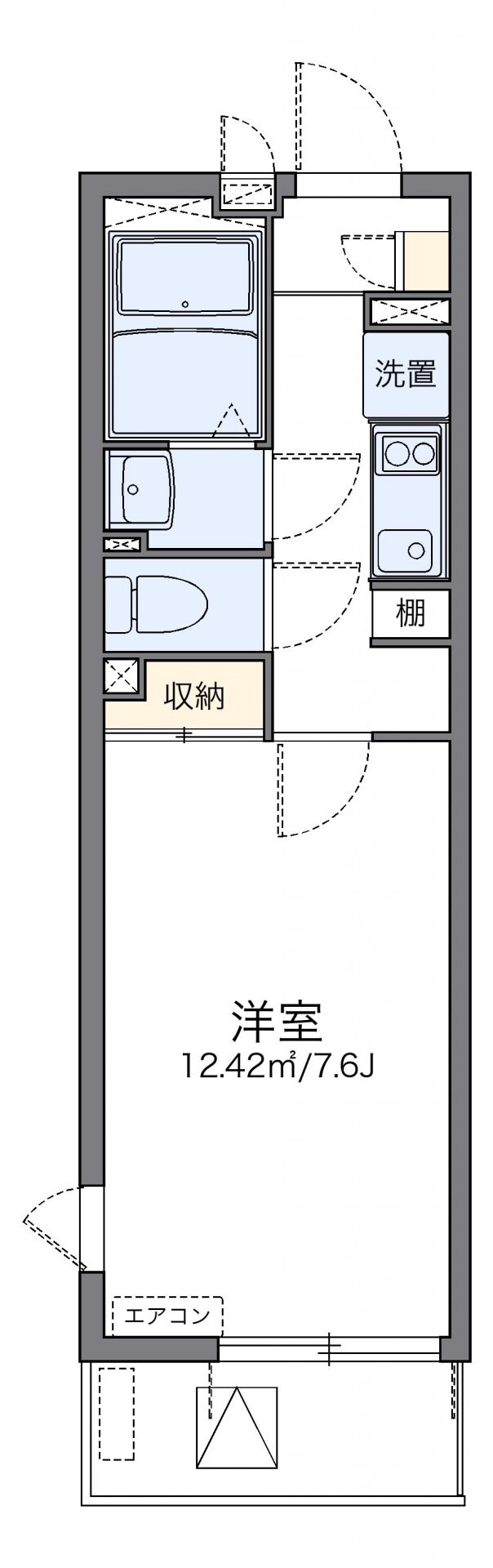 レオネクストハロー北浦和の物件間取画像