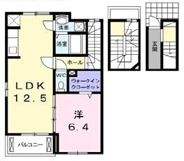 サニーフラットの物件間取画像