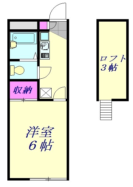 花梨　I番館の物件間取画像