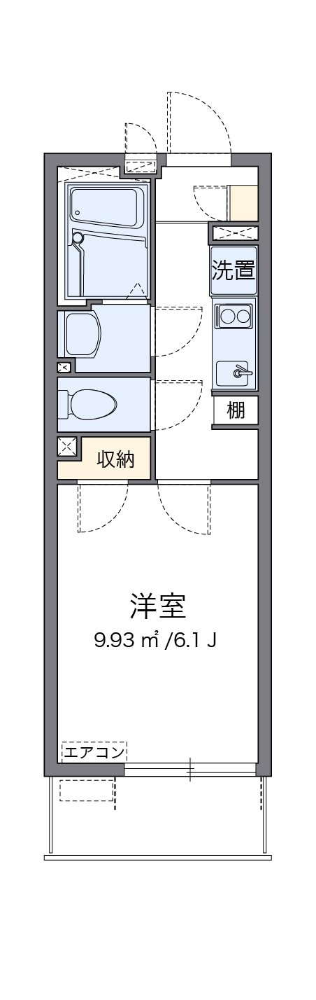 クレイノボナールの物件間取画像