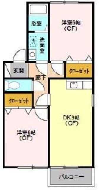 プレジュール壱番館の物件間取画像