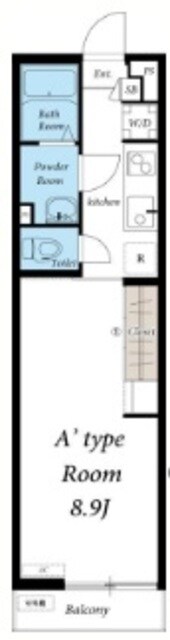 リブリ・Fairy Woodの物件間取画像