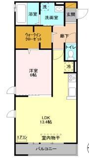 プレミアージュの物件間取画像