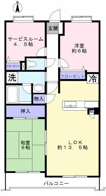 物件間取画像