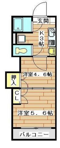物件間取画像