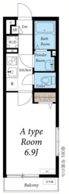 リブリ・ロッソの物件間取画像