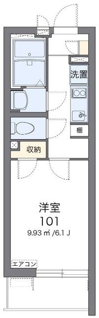 クレイノリバティ　レジデンスの物件間取画像