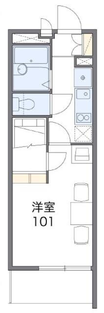 レオパレスアルテア日進の物件間取画像