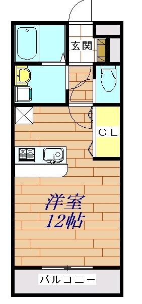 セジュール木本Ａの物件間取画像