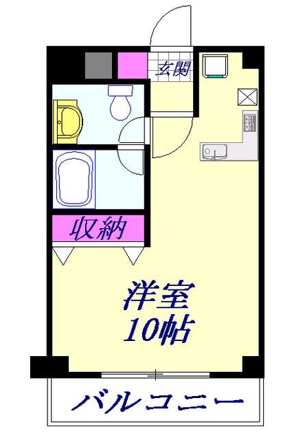 グラーシア丸亀の物件間取画像