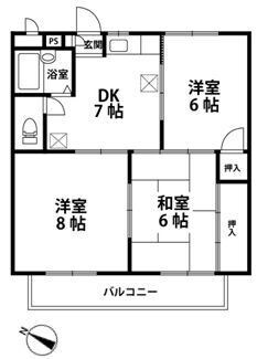 カターラヴィレッヂI(カターラヴィレッヂワン)の物件間取画像