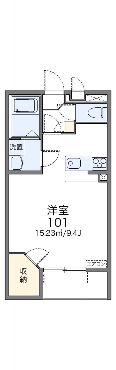 レオネクストタウンコートIIの物件間取画像