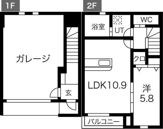 GR-TANA(α棟)の物件間取画像