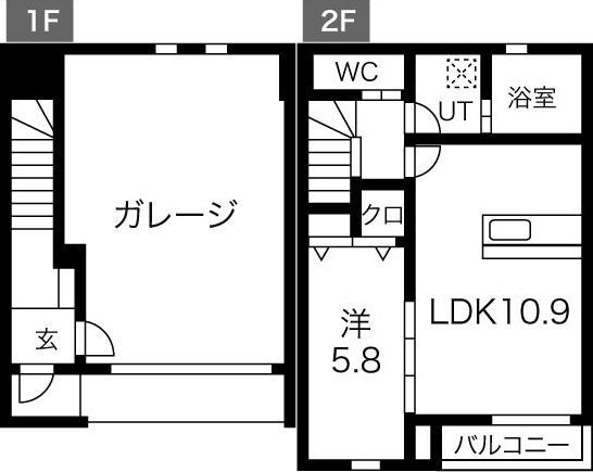 GR-TANA(α棟)の物件間取画像