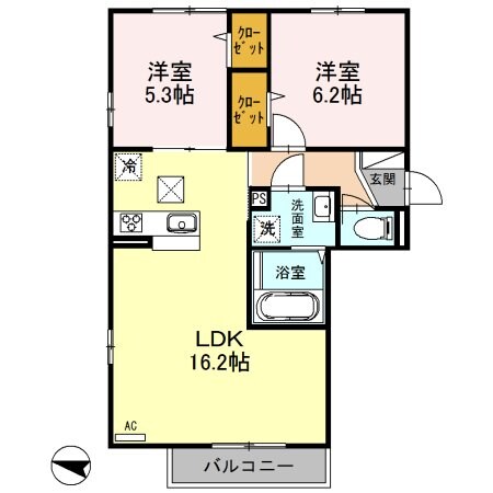 ＯＴＴｓ大宮の物件間取画像