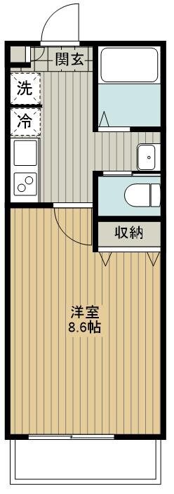 カーサソレイユの物件間取画像