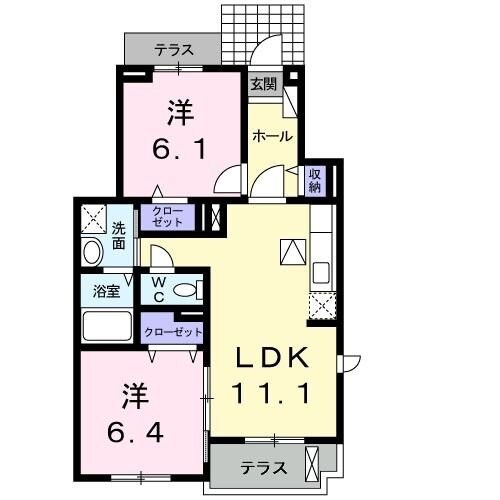 ユーミードリームの物件間取画像