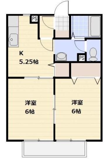 コンフォート宮原の物件間取画像