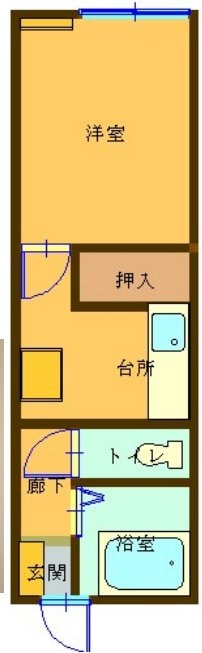 鈴木ハイツの物件間取画像