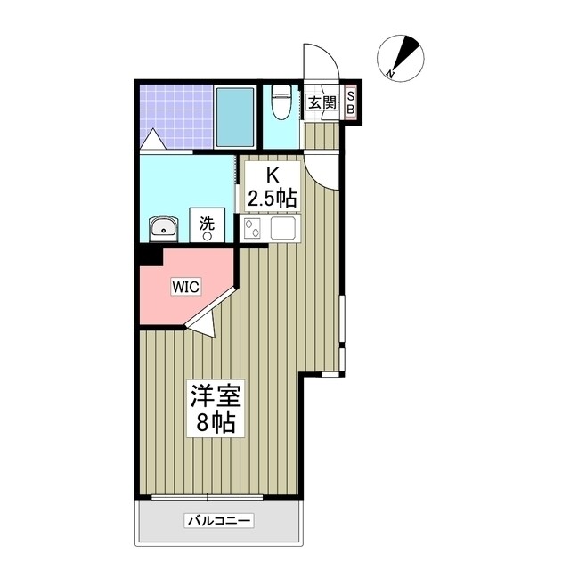 シャーメゾン宮町の物件間取画像