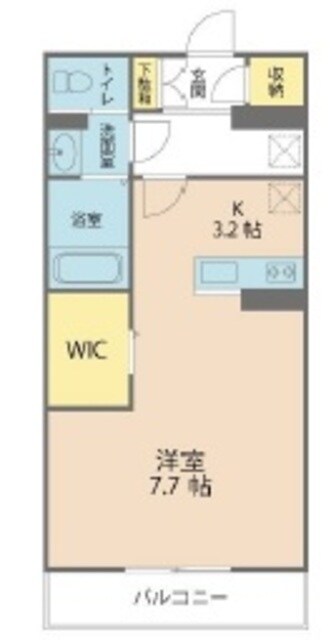 パームコテージ７番館の物件間取画像