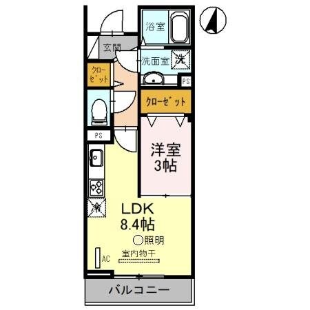 Ｓｏｌａｎａ IIの物件間取画像