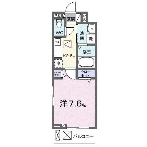 パインヴィレッジの物件間取画像