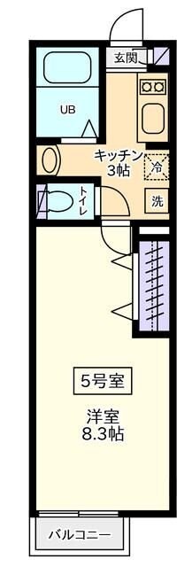 サンクレールの物件間取画像