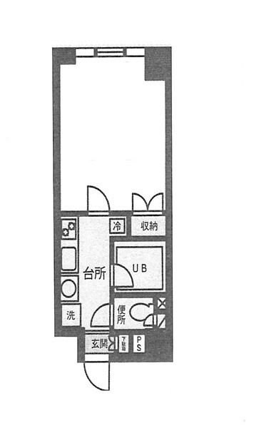 ＡＸＩＳ桜木町の物件間取画像