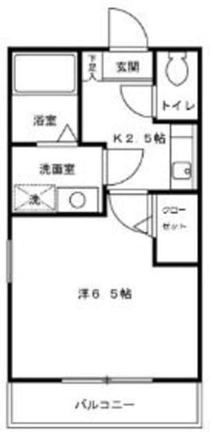 セジュール桂の物件間取画像