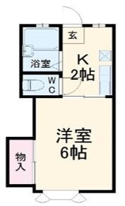 トランキリテ大宮の物件間取画像