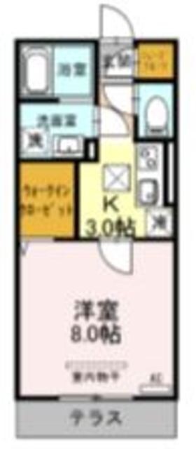 シュライン日進の物件間取画像