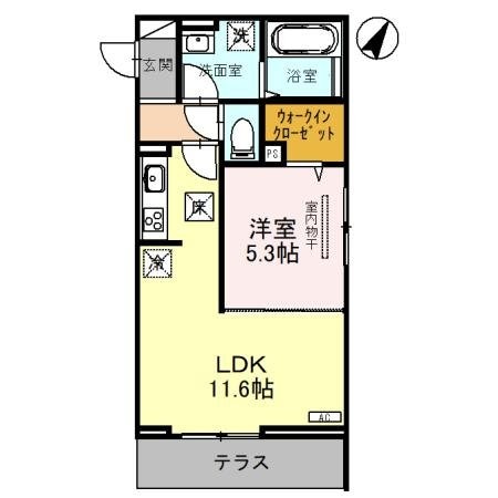 ノーブルパレスの物件間取画像