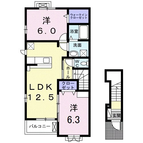 ステラの物件間取画像