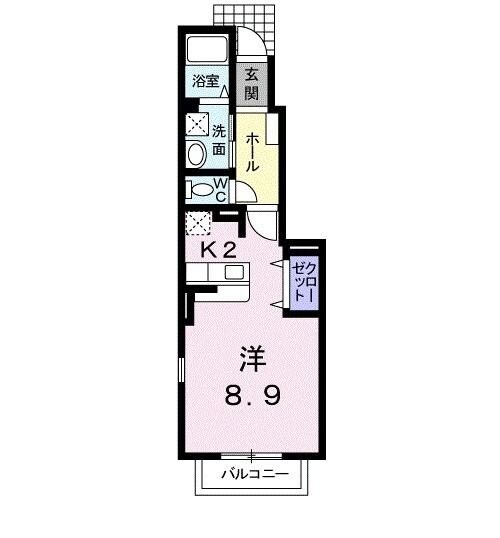 メゾン　カミキの物件間取画像