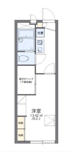 レオパレスサンライズの物件間取画像