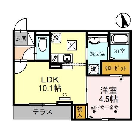 グレイスの物件間取画像